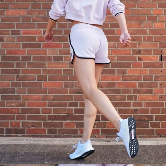 Adidas FRENCH TERRY HIGH-RISE SHORTS - Picture 2 of 4